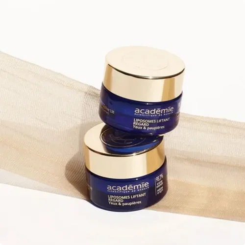 Ліфтінг-крем для повік з ліпосомами Academie Liposomes Eye Lift Cream купити в Україні / Liposomes eye lift cream Academie buy in Ukraine